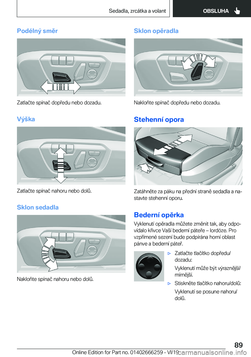 BMW 2 SERIES COUPE 2020  Návod na použití (in Czech) �P�o�d�