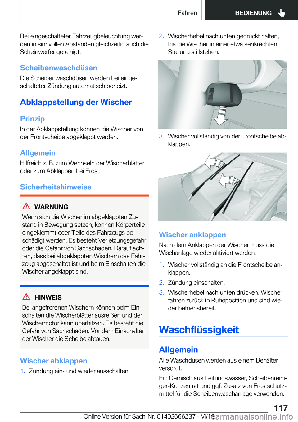 BMW 2 SERIES COUPE 2020  Betriebsanleitungen (in German) �B�e�i��e�i�n�g�e�s�c�h�a�l�t�e�t�e�r��F�a�h�r�z�e�u�g�b�e�l�e�u�c�h�t�u�n�g��w�e�rj
�d�e�n��i�n��s�i�n�n�v�o�l�l�e�n��A�b�s�t�