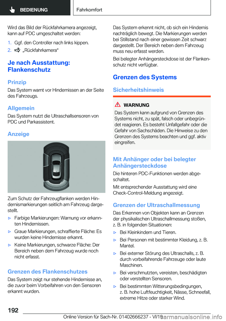 BMW 2 SERIES COUPE 2020  Betriebsanleitungen (in German) �W�i�r�d��d�a�s��B�i�l�d��d�e�r��R�