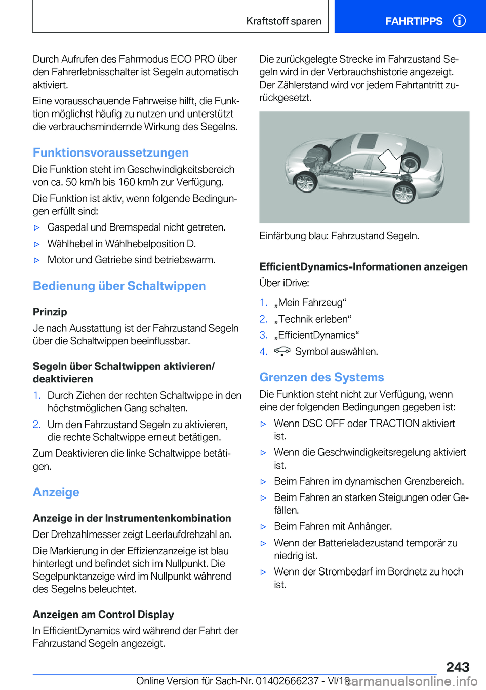 BMW 2 SERIES COUPE 2020  Betriebsanleitungen (in German) �D�u�r�c�h��A�u�f�r�u�f�e�n��d�e�s��F�a�h�r�m�o�d�u�s��E�C�O��P�R�O��