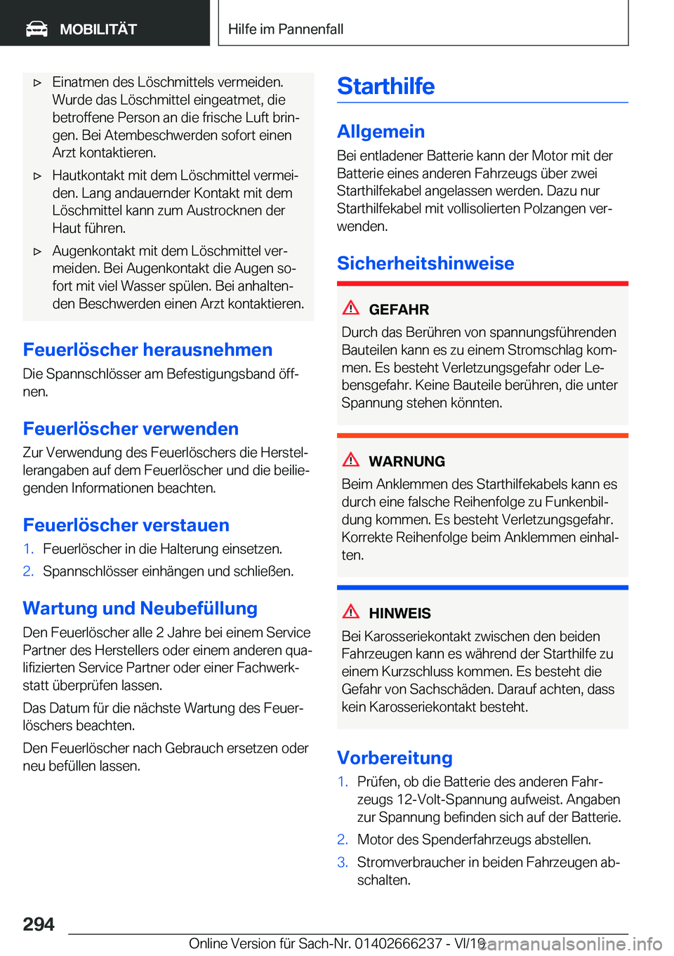 BMW 2 SERIES COUPE 2020  Betriebsanleitungen (in German) x�E�i�n�a�t�m�e�n��d�e�s��L�