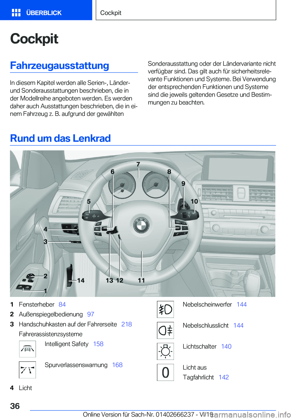 BMW 2 SERIES COUPE 2020  Betriebsanleitungen (in German) �C�o�c�k�p�i�t�F�a�h�r�z�e�u�g�a�u�s�s�t�a�t�t�u�n�g
�I�n��d�i�e�s�e�m��K�a�p�i�t�e�l��w�e�r�d�e�n��a�l�l�e��S�e�r�i�e�n�-�,��L�