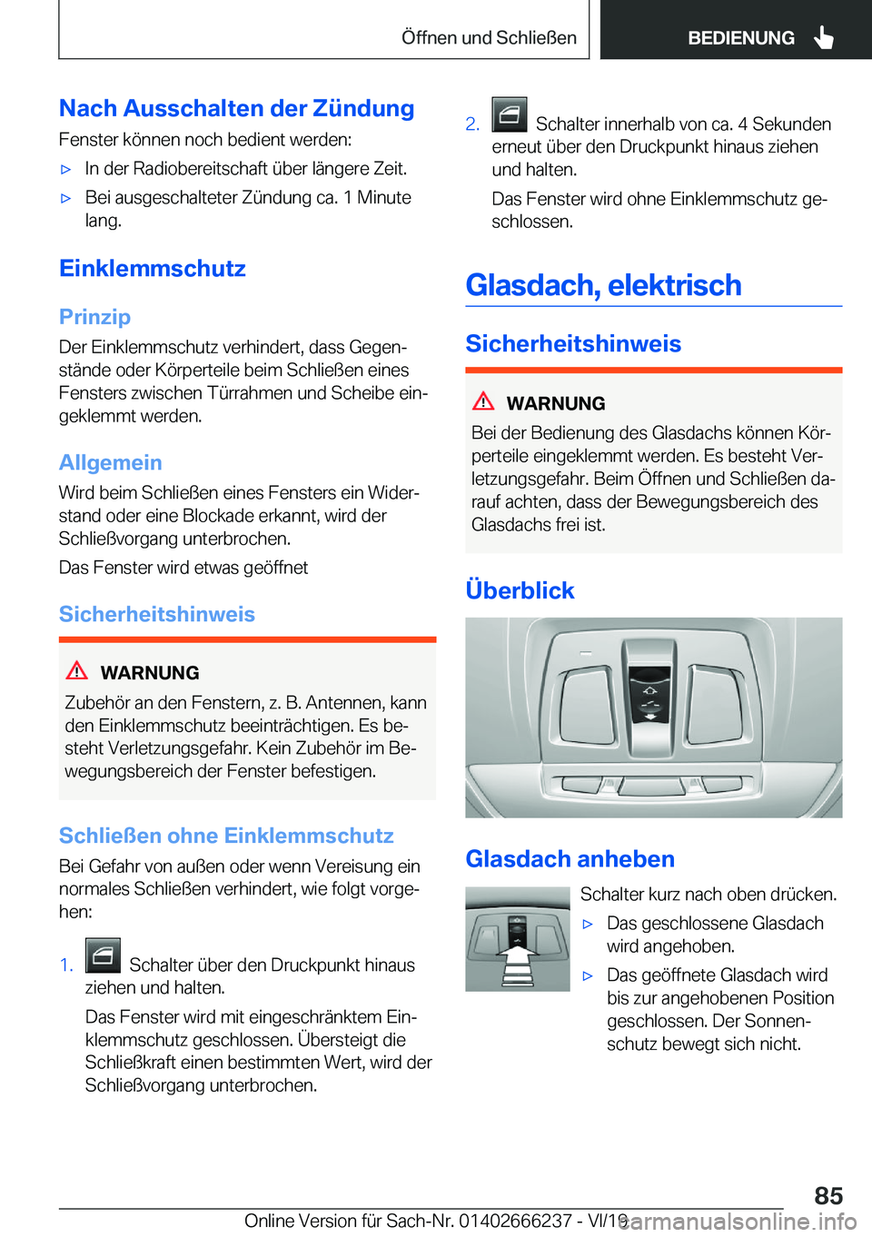 BMW 2 SERIES COUPE 2020  Betriebsanleitungen (in German) �N�a�c�h��A�u�s�s�c�h�a�l�t�e�n��d�e�r��;�