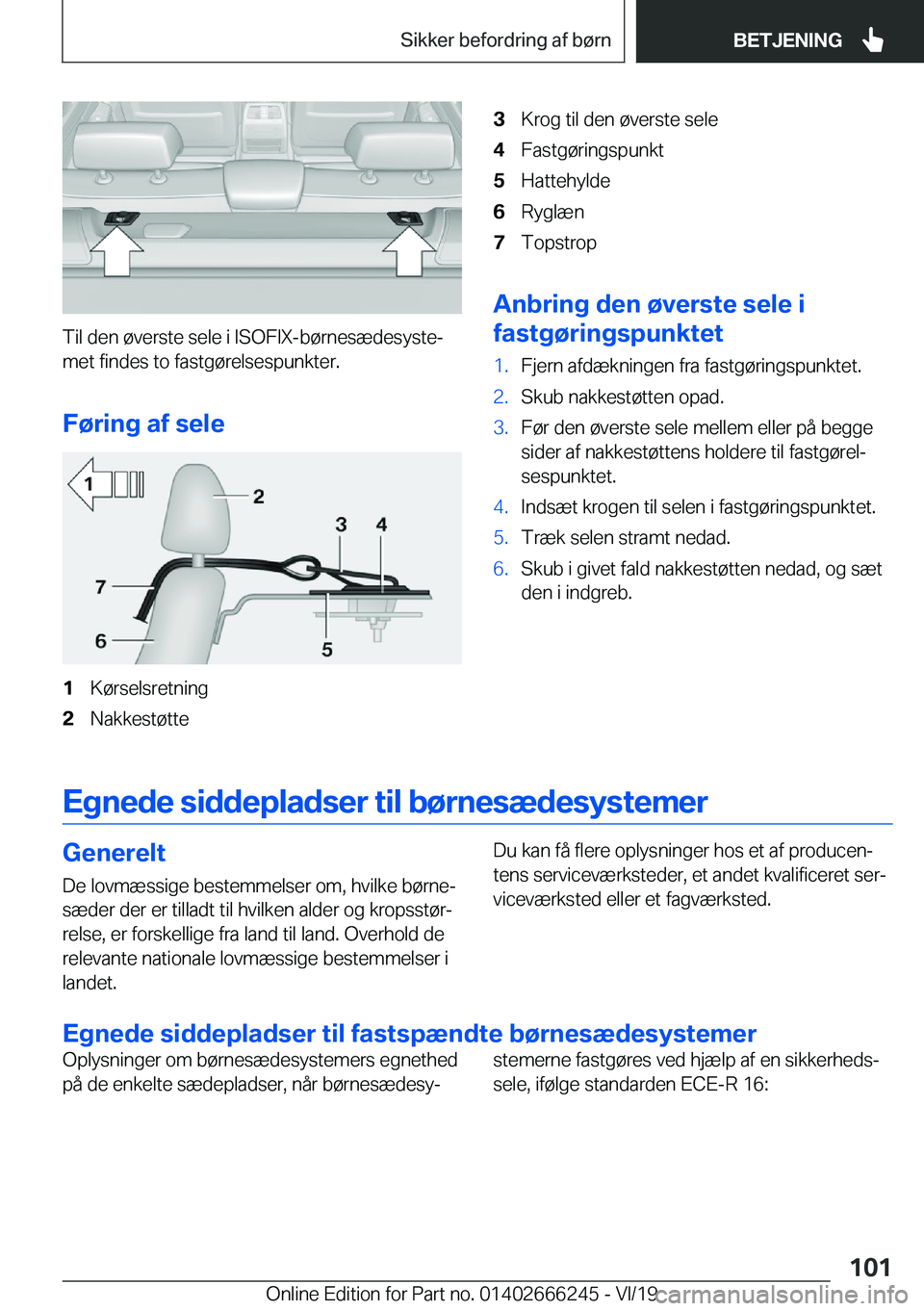 BMW 2 SERIES COUPE 2020  InstruktionsbØger (in Danish) �T�i�l��d�e�n��