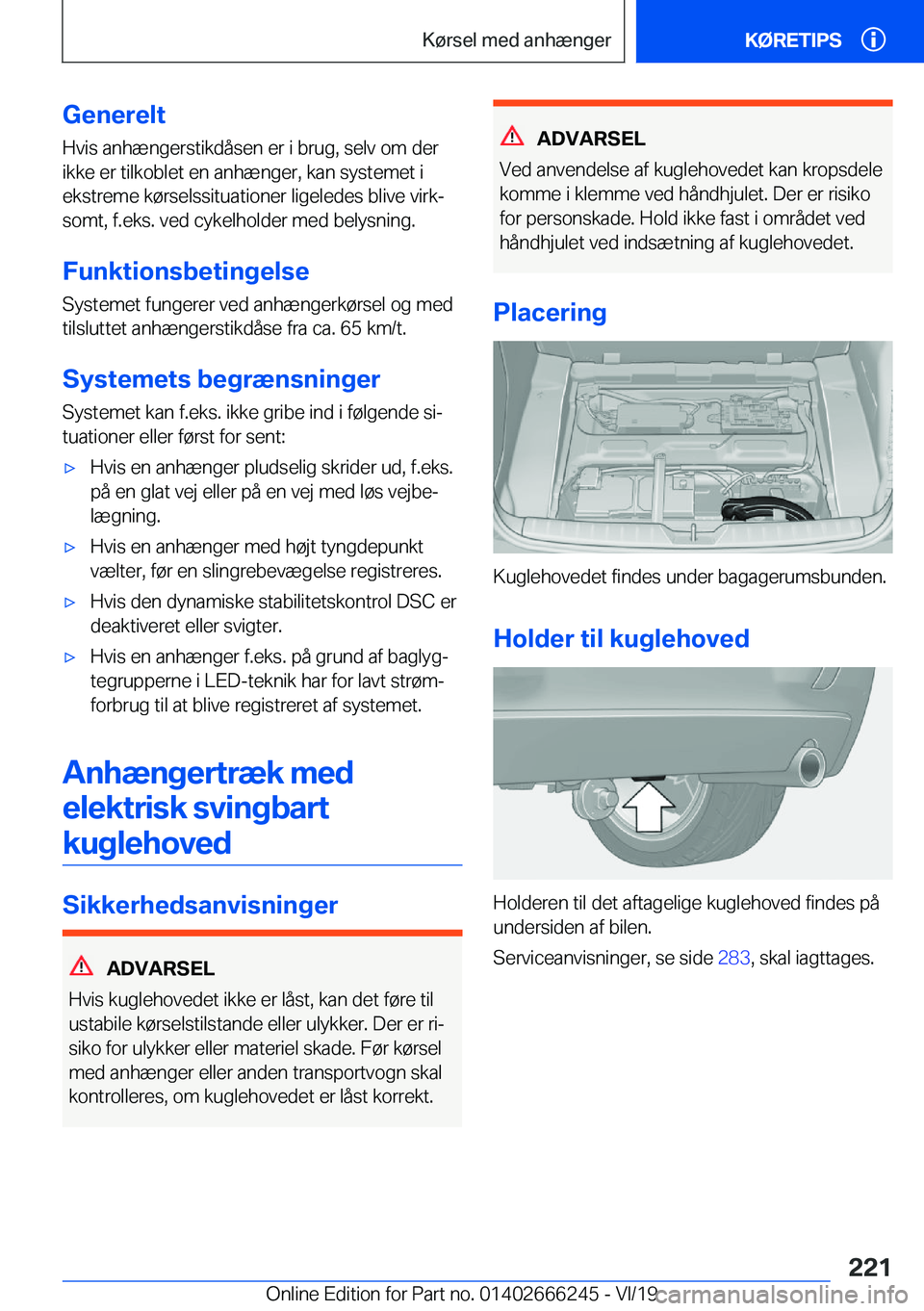 BMW 2 SERIES COUPE 2020  InstruktionsbØger (in Danish) �G�e�n�e�r�e�l�t�H�v�i�s��a�n�h�æ�n�g�e�r�s�t�i�k�d�å�s�e�n��e�r��i��b�r�u�g�,��s�e�l�v��o�m��d�e�r
�i�k�k�e��e�r��t�i�l�k�o�b�l�e�t��e�n��a�n�h�æ�n�g�e�r�,��k�a�n��s�y�s�t�e�m�e�t��i