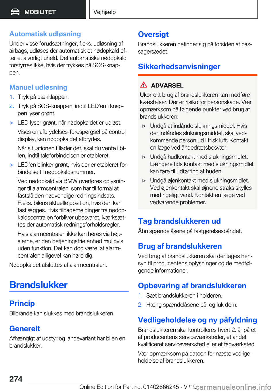 BMW 2 SERIES COUPE 2020  InstruktionsbØger (in Danish) �A�u�t�o�m�a�t�i�s�k��u�d�l�