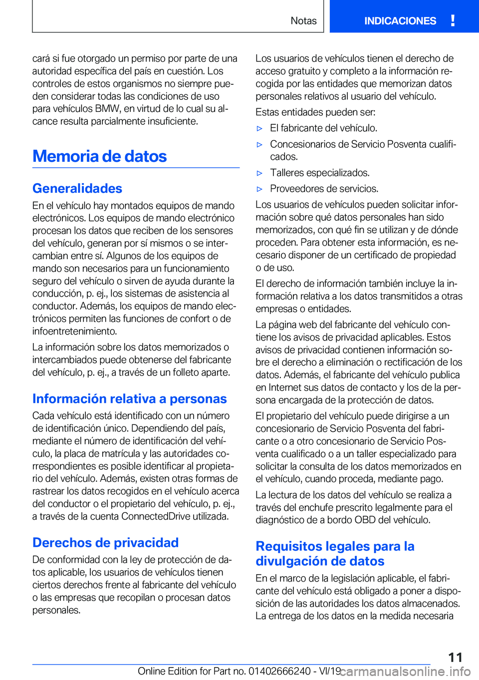 BMW 2 SERIES COUPE 2020  Manuales de Empleo (in Spanish) �c�a�r�