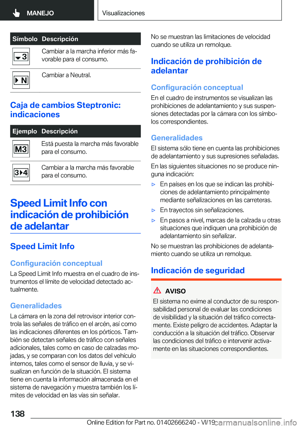 BMW 2 SERIES COUPE 2020  Manuales de Empleo (in Spanish) �S�