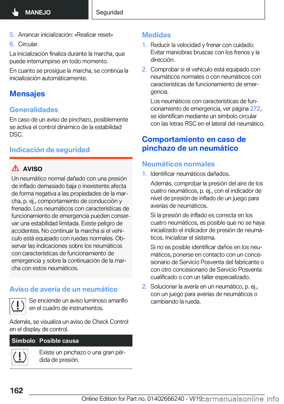BMW 2 SERIES COUPE 2020  Manuales de Empleo (in Spanish) �5�.�A�r�r�a�n�c�a�r��i�n�i�c�i�a�l�i�z�a�c�i�