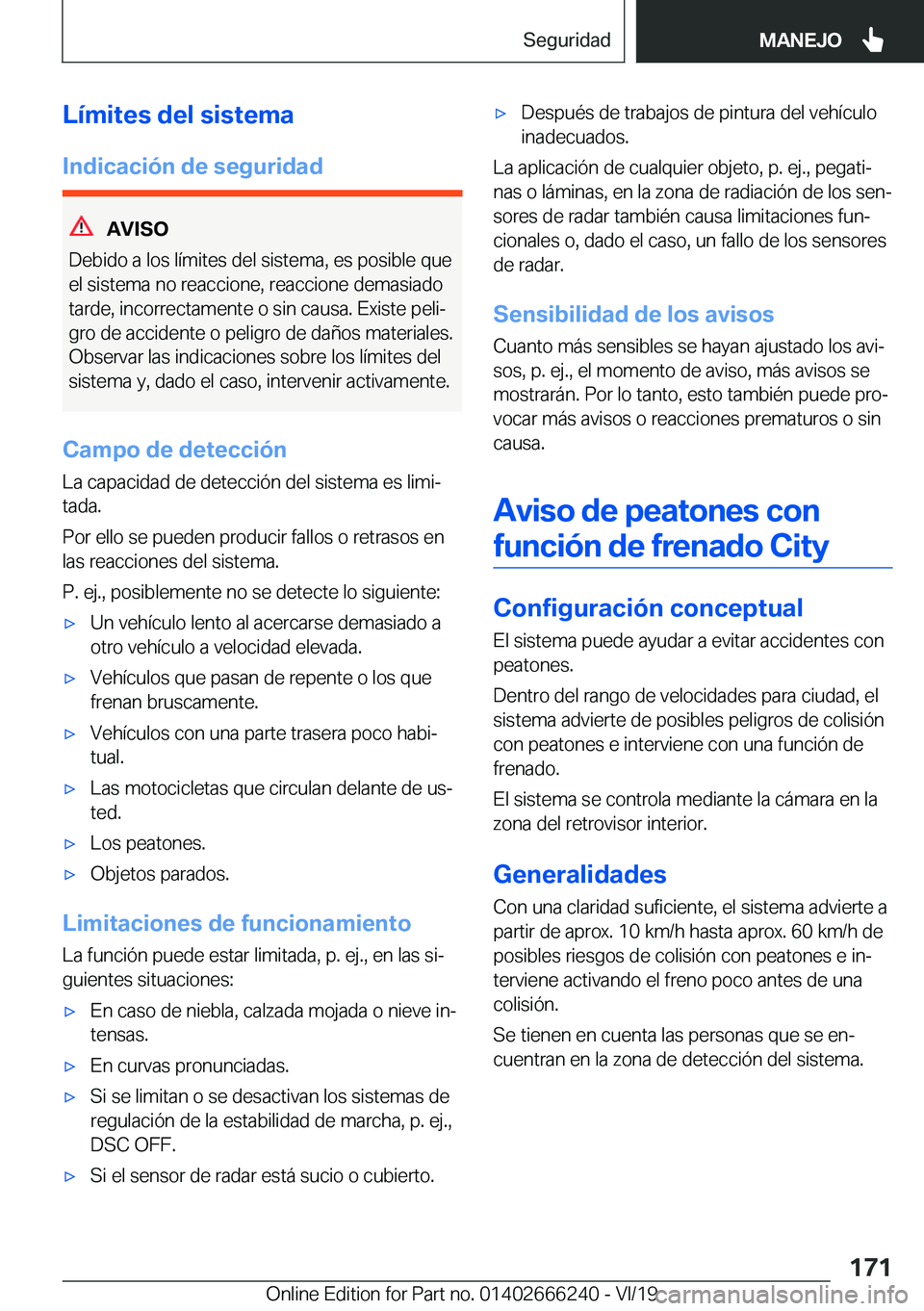 BMW 2 SERIES COUPE 2020  Manuales de Empleo (in Spanish) �L�