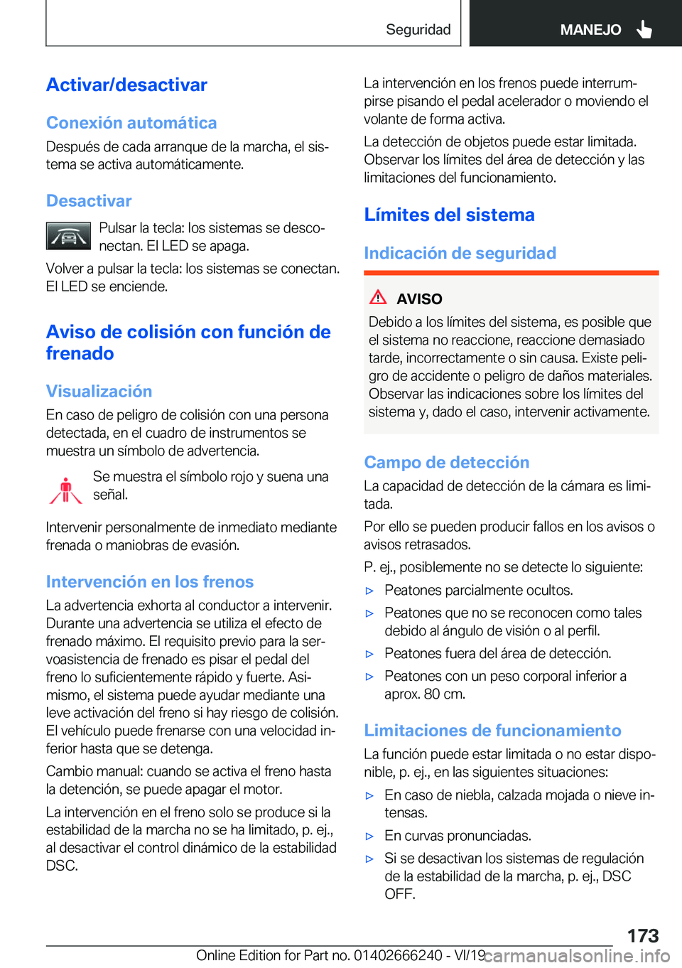 BMW 2 SERIES COUPE 2020  Manuales de Empleo (in Spanish) �A�c�t�i�v�a�r�/�d�e�s�a�c�t�i�v�a�r�C�o�n�e�x�i�