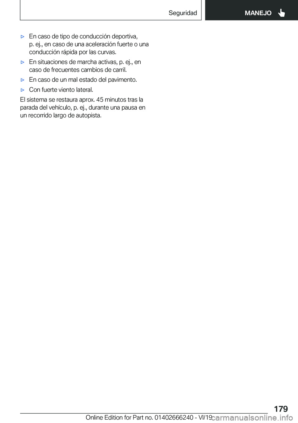 BMW 2 SERIES COUPE 2020  Manuales de Empleo (in Spanish) x�E�n��c�a�s�o��d�e��t�i�p�o��d�e��c�o�n�d�u�c�c�i�