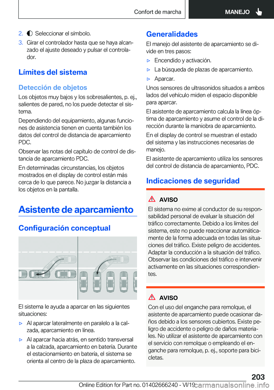 BMW 2 SERIES COUPE 2020  Manuales de Empleo (in Spanish) �2�.���S�e�l�e�c�c�i�o�n�a�r��e�l��s�