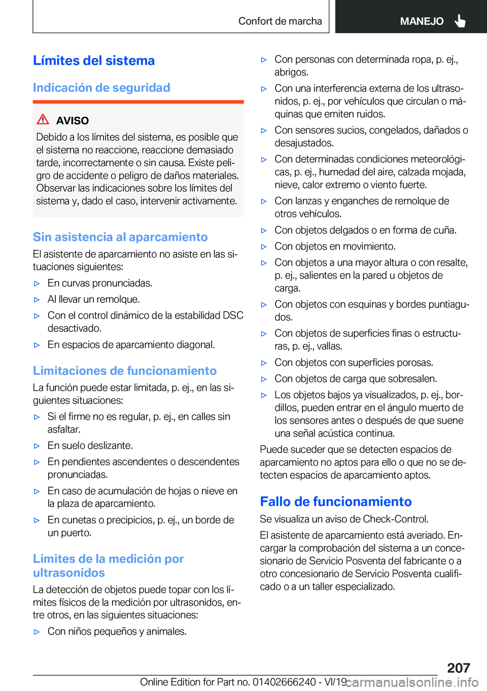 BMW 2 SERIES COUPE 2020  Manuales de Empleo (in Spanish) �L�