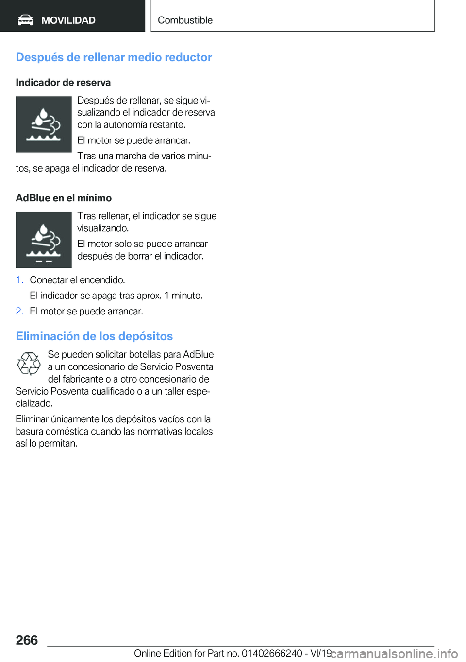 BMW 2 SERIES COUPE 2020  Manuales de Empleo (in Spanish) �D�e�s�p�u�