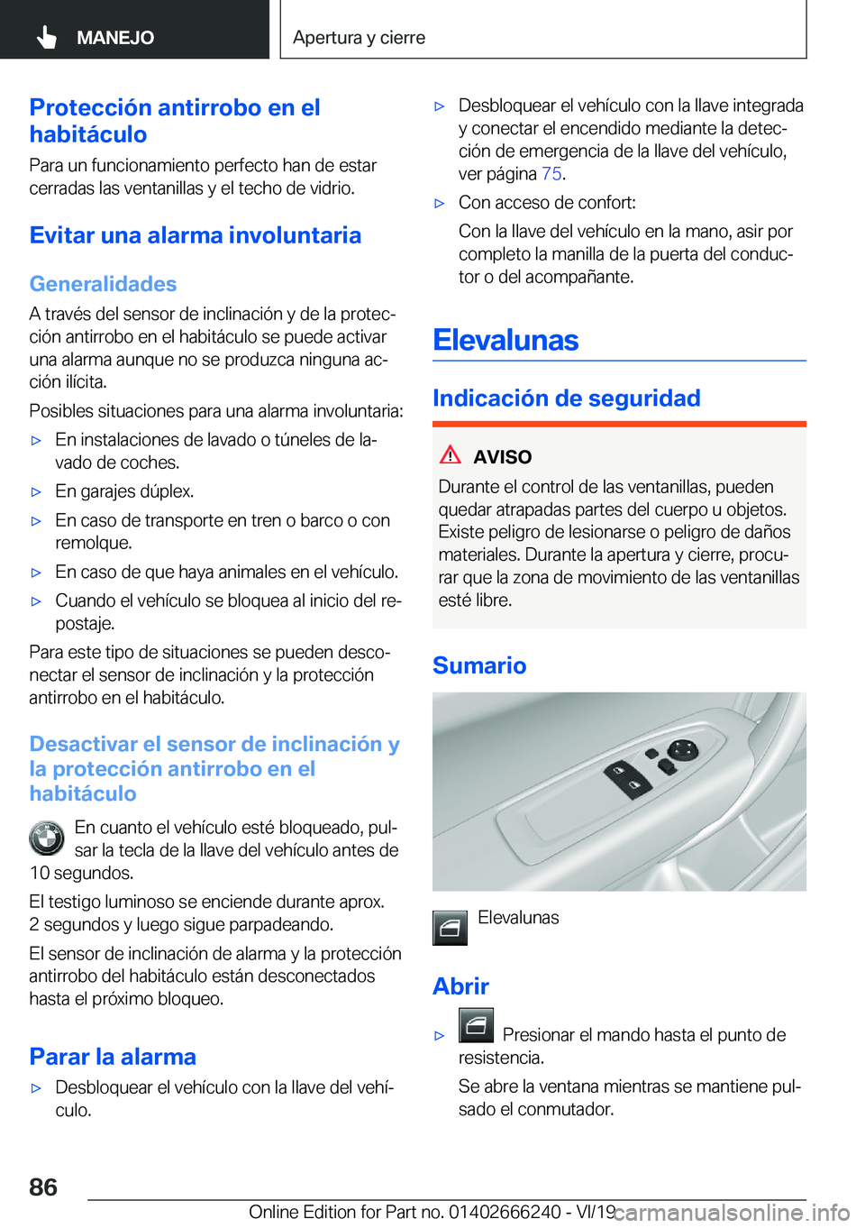 BMW 2 SERIES COUPE 2020  Manuales de Empleo (in Spanish) �P�r�o�t�e�c�c�i�