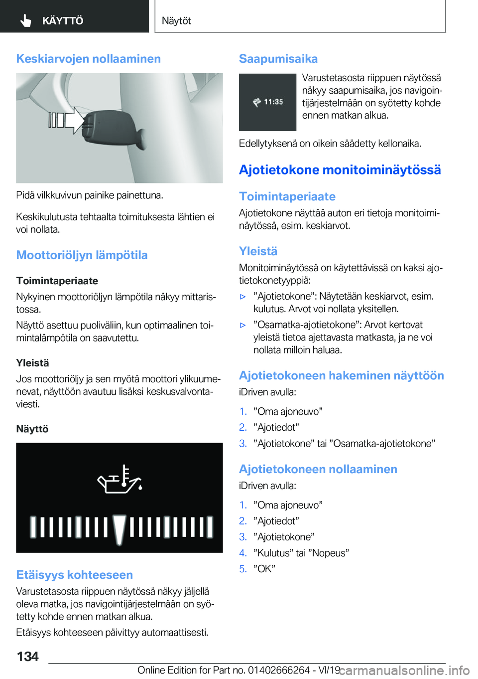 BMW 2 SERIES COUPE 2020  Omistajan Käsikirjat (in Finnish) �K�e�s�k�i�a�r�v�o�j�e�n��n�o�l�l�a�a�m�i�n�e�n
�P�i�d�