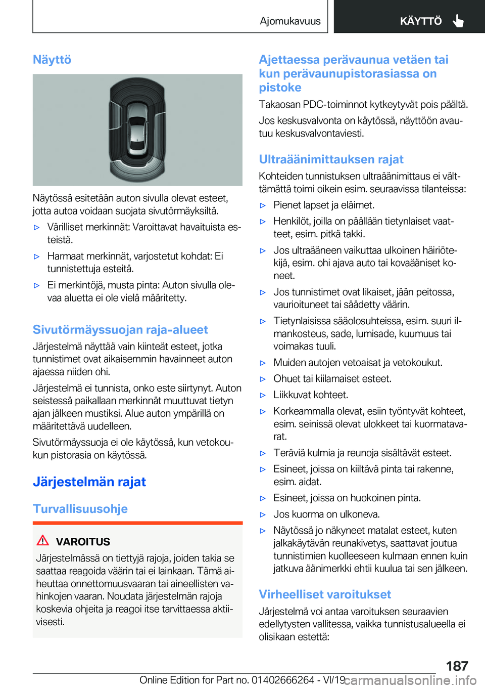 BMW 2 SERIES COUPE 2020  Omistajan Käsikirjat (in Finnish) �N�
