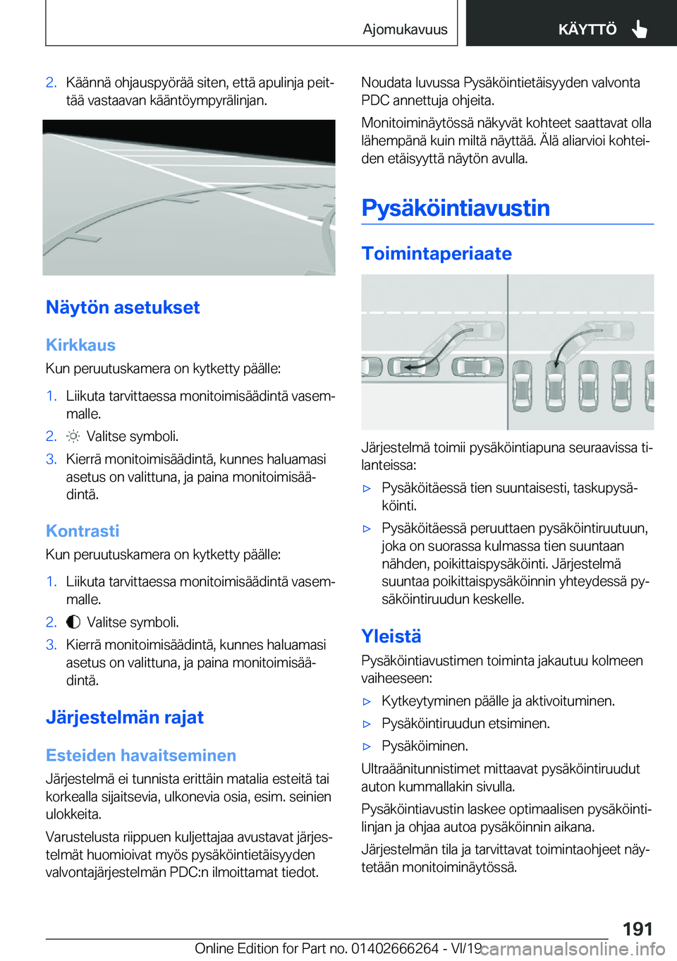BMW 2 SERIES COUPE 2020  Omistajan Käsikirjat (in Finnish) �2�.�K�