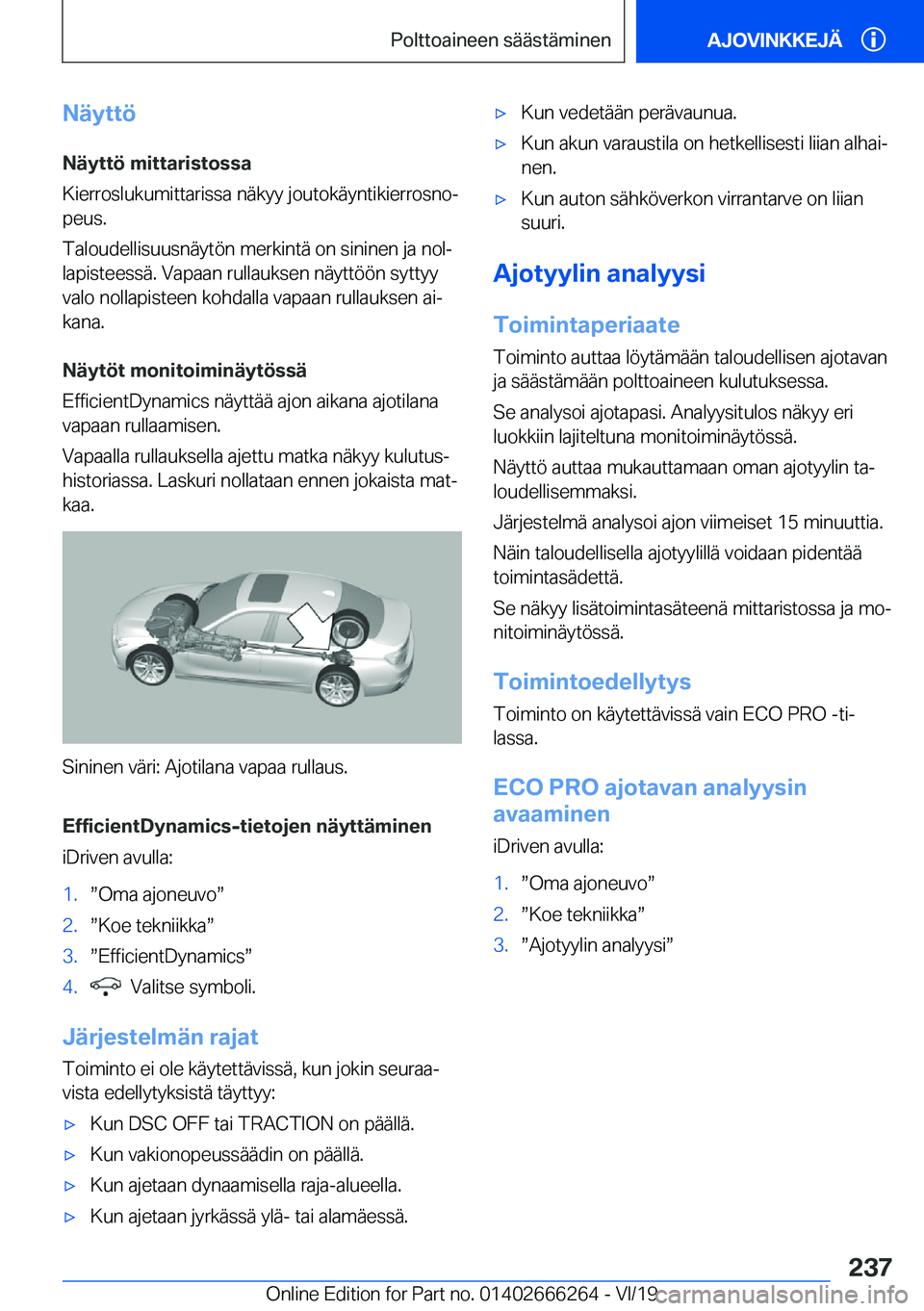 BMW 2 SERIES COUPE 2020  Omistajan Käsikirjat (in Finnish) �N�