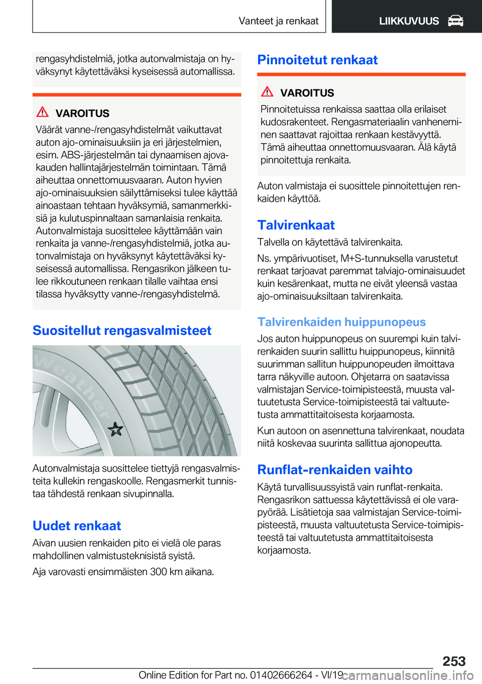 BMW 2 SERIES COUPE 2020  Omistajan Käsikirjat (in Finnish) �r�e�n�g�a�s�y�h�d�i�s�t�e�l�m�i�