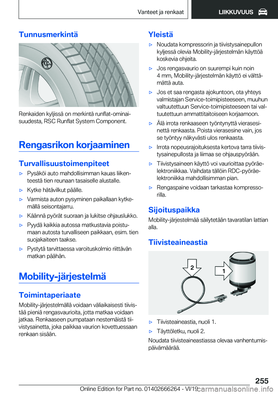 BMW 2 SERIES COUPE 2020  Omistajan Käsikirjat (in Finnish) �T�u�n�n�u�s�m�e�r�k�i�n�t�
