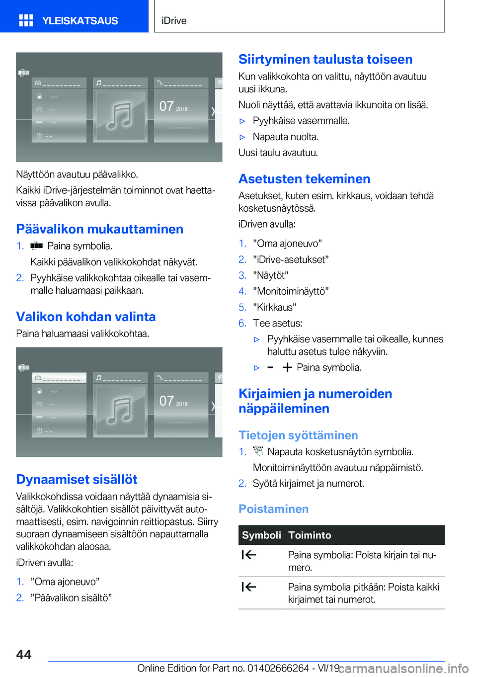 BMW 2 SERIES COUPE 2020  Omistajan Käsikirjat (in Finnish) �N�