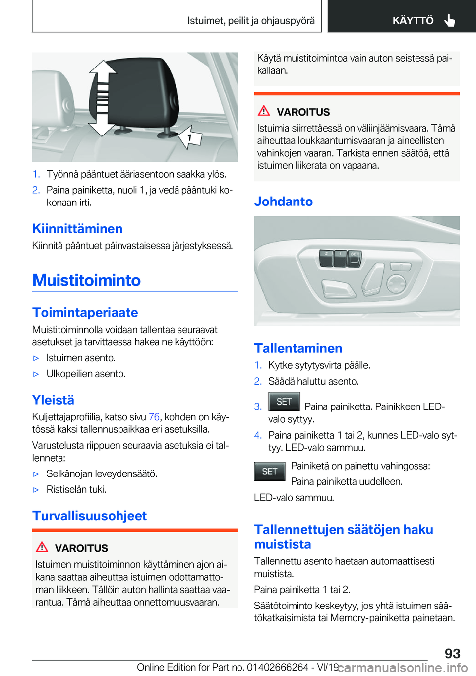 BMW 2 SERIES COUPE 2020  Omistajan Käsikirjat (in Finnish) �1�.�T�y�