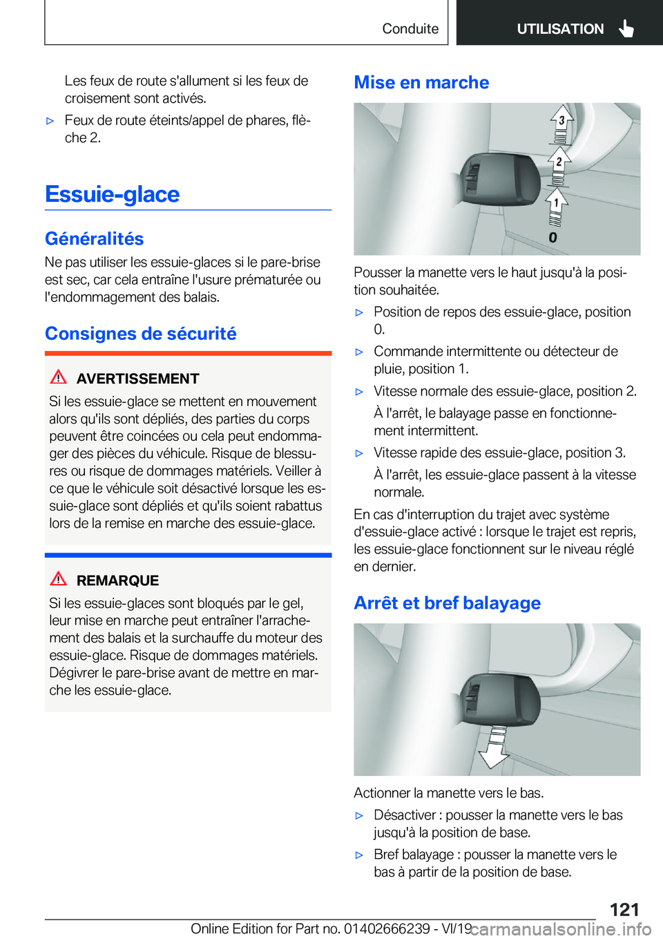 BMW 2 SERIES COUPE 2020  Notices Demploi (in French) �L�e�s��f�e�u�x��d�e��r�o�u�t�e��s�'�a�l�l�u�m�e�n�t��s�i��l�e�s��f�e�u�x��d�e
�c�r�o�i�s�e�m�e�n�t��s�o�n�t��a�c�t�i�v�é�s�.'x�F�e�u�x��d�e��r�o�u�t�e��é�t�e�i�n�t�s�/�a�p�p�e�