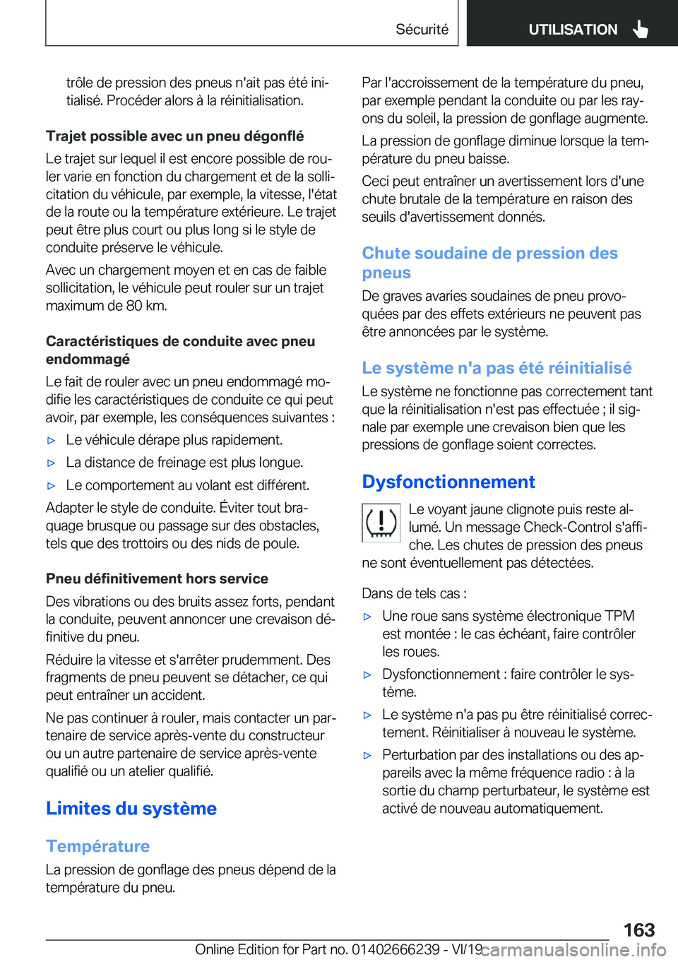BMW 2 SERIES COUPE 2020  Notices Demploi (in French) �t�r�