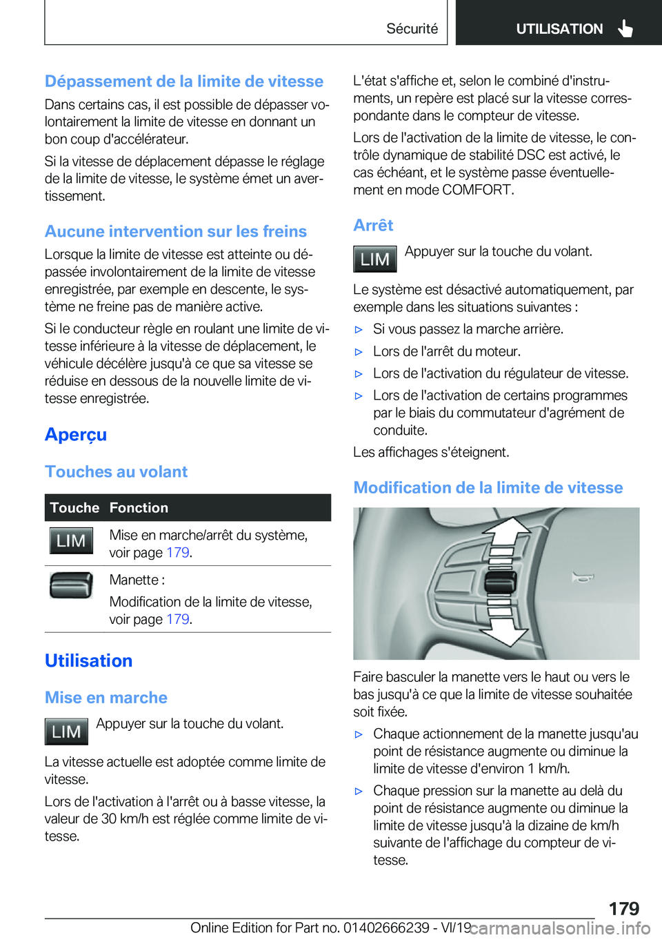 BMW 2 SERIES COUPE 2020  Notices Demploi (in French) �D�é�p�a�s�s�e�m�e�n�t��d�e��l�a��l�i�m�i�t�e��d�e��v�i�t�e�s�s�e�D�a�n�s��c�e�r�t�a�i�n�s��c�a�s�,��i�l��e�s�t��p�o�s�s�i�b�l�e��d�e��d�é�p�a�s�s�e�r��v�oj
�l�o�n�t�a�i�r�e�m�e�n�t��