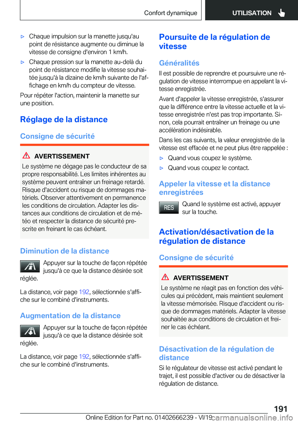 BMW 2 SERIES COUPE 2020  Notices Demploi (in French) 'x�C�h�a�q�u�e��i�m�p�u�l�s�i�o�n��s�u�r��l�a��m�a�n�e�t�t�e��j�u�s�q�u�'�a�u
�p�o�i�n�t��d�e��r�é�s�i�s�t�a�n�c�e��a�u�g�m�e�n�t�e��o�u��d�i�m�i�n�u�e��l�a
�v�i�t�e�s�s�e��d�e��