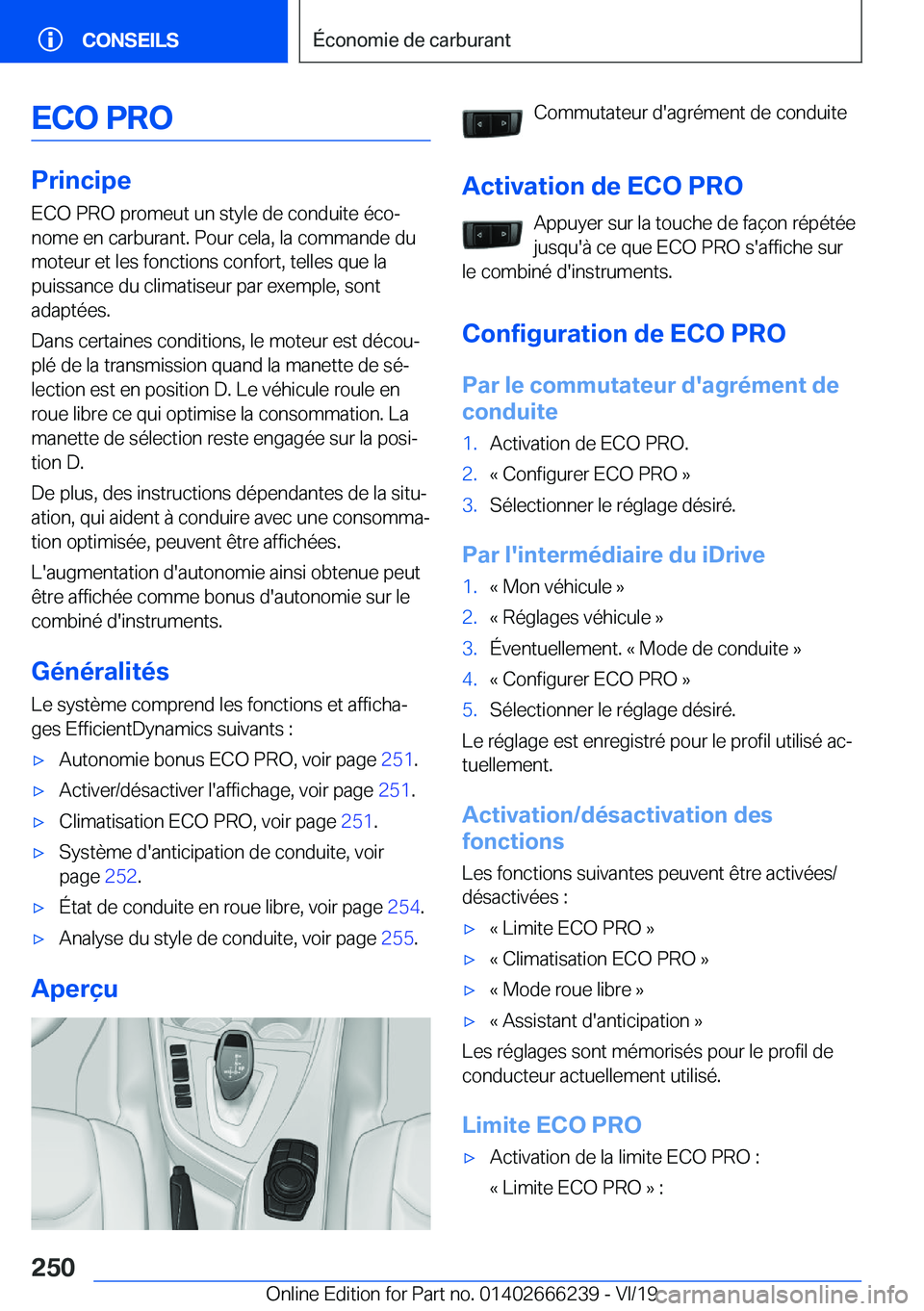 BMW 2 SERIES COUPE 2020  Notices Demploi (in French) �E�C�O��P�R�O
�P�r�i�n�c�i�p�e�E�C�O��P�R�O��p�r�o�m�e�u�t��u�n��s�t�y�l�e��d�e��c�o�n�d�u�i�t�e��é�c�oj
�n�o�m�e��e�n��c�a�r�b�u�r�a�n�t�.��P�o�u�r��c�e�l�a�,��l�a��c�o�m�m�a�n�d�e��