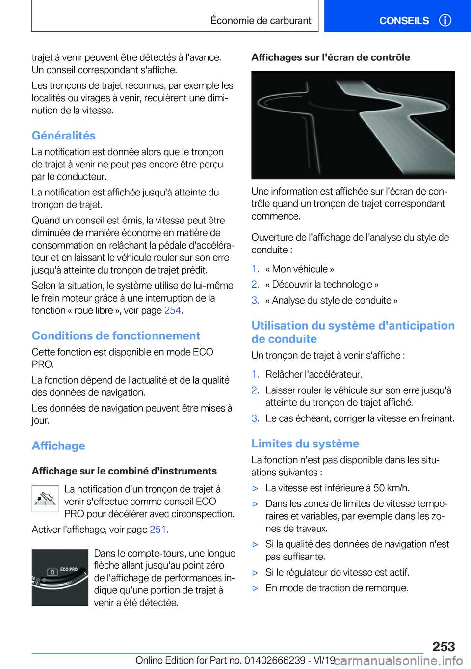 BMW 2 SERIES COUPE 2020  Notices Demploi (in French) �t�r�a�j�e�t��