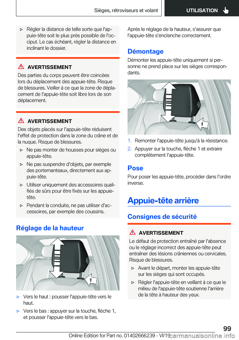 BMW 2 SERIES COUPE 2020  Notices Demploi (in French) 'x�R�é�g�l�e�r��l�a��d�i�s�t�a�n�c�e��d�e��t�e�l�l�e��s�o�r�t�e��q�u�e��l�'�a�pj�p�u�i�e�-�t�ê�t�e��s�o�i�t��l�e��p�l�u�s��p�r�è�s��p�o�s�s�i�b�l�e��d�e��l�'�o�cj �c�i�p