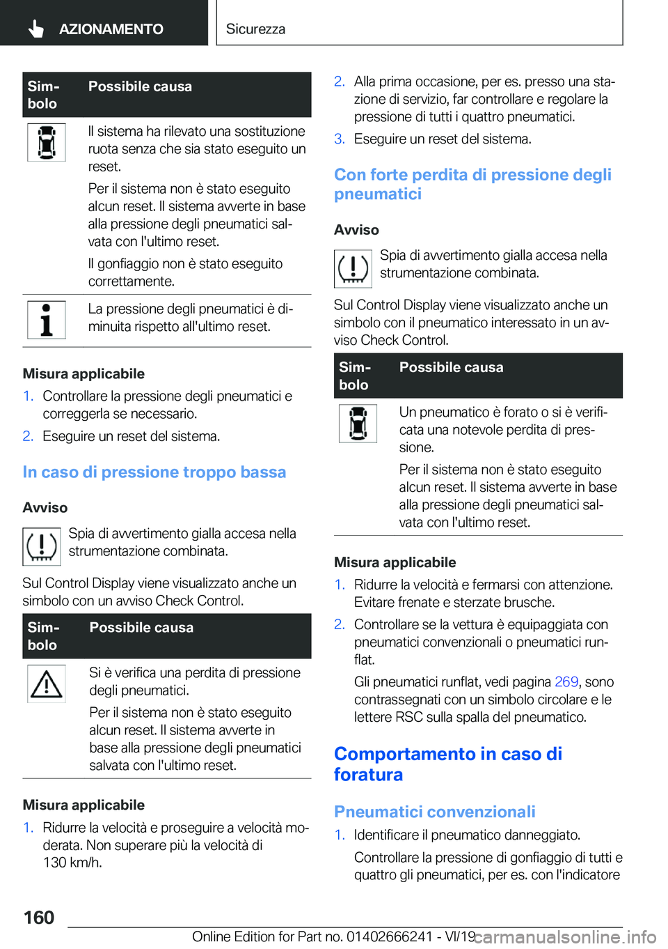 BMW 2 SERIES COUPE 2020  Libretti Di Uso E manutenzione (in Italian) �S�i�mj
�b�o�l�o�P�o�s�s�i�b�i�l�e��c�a�u�s�a�I�l��s�i�s�t�e�m�a��h�a��r�i�l�e�v�a�t�o��u�n�a��s�o�s�t�i�t�u�z�i�o�n�e
�r�u�o�t�a��s�e�n�z�a��c�h�e��s�i�a��s�t�a�t�o��e�s�e�g�u�i�t�o��u�n
