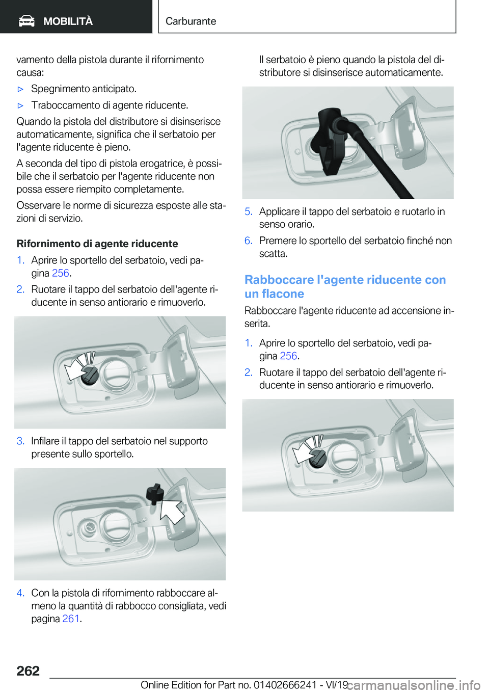 BMW 2 SERIES COUPE 2020  Libretti Di Uso E manutenzione (in Italian) �v�a�m�e�n�t�o��d�e�l�l�a��p�i�s�t�o�l�a��d�u�r�a�n�t�e��i�l��r�i�f�o�r�n�i�m�e�n�t�o
�c�a�u�s�a�:'x�S�p�e�g�n�i�m�e�n�t�o��a�n�t�i�c�i�p�a�t�o�.'x�T�r�a�b�o�c�c�a�m�e�n�t�o��d�i��a�g�
