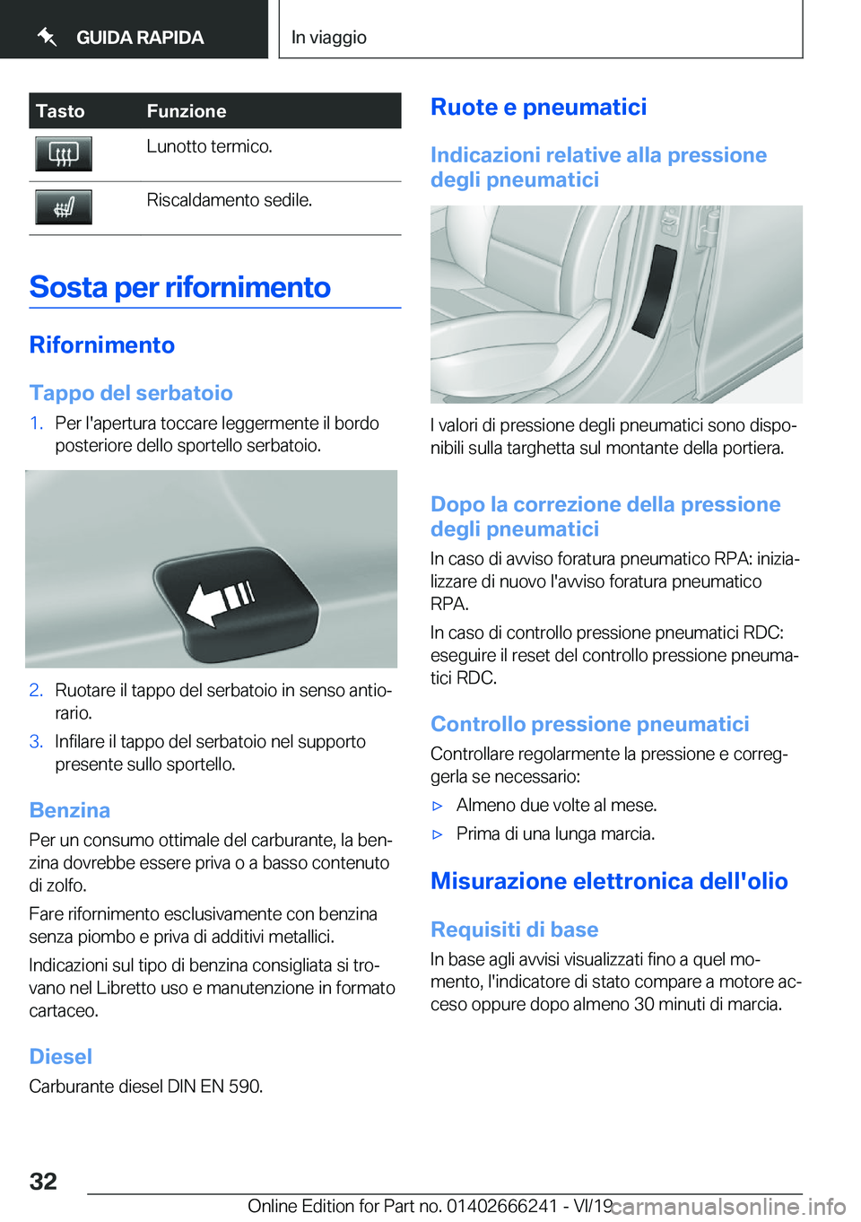 BMW 2 SERIES COUPE 2020  Libretti Di Uso E manutenzione (in Italian) �T�a�s�t�o�F�u�n�z�i�o�n�e�L�u�n�o�t�t�o��t�e�r�m�i�c�o�.�R�i�s�c�a�l�d�a�m�e�n�t�o��s�e�d�i�l�e�.
�S�o�s�t�a��p�e�r��r�i�f�o�r�n�i�m�e�n�t�o
�R�i�f�o�r�n�i�m�e�n�t�o�T�a�p�p�o��d�e�l��s�e�r�b�a