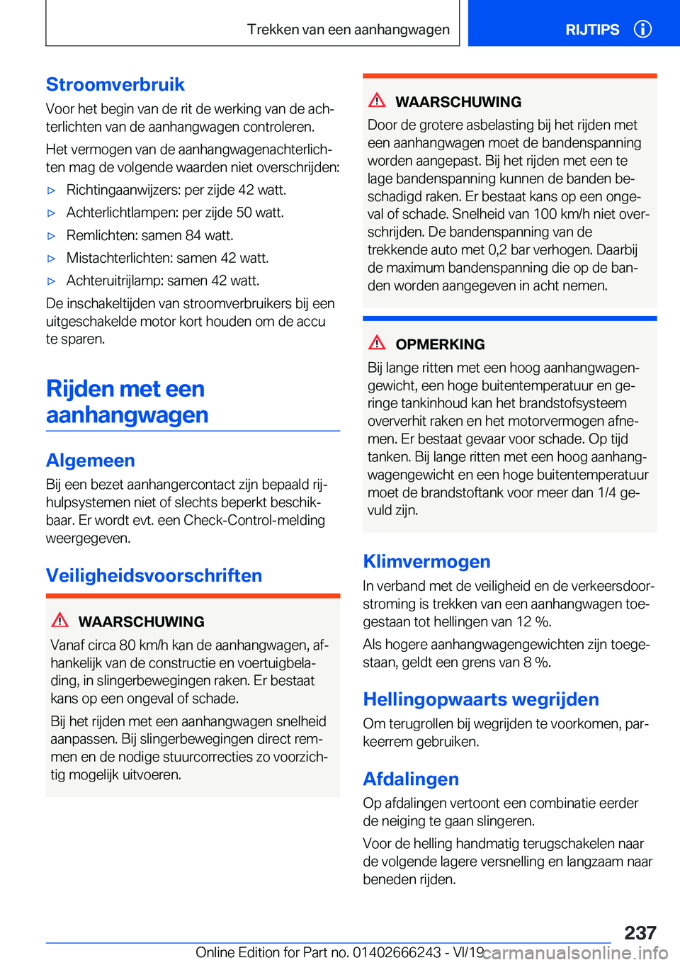 BMW 2 SERIES COUPE 2020  Instructieboekjes (in Dutch) �S�t�r�o�o�m�v�e�r�b�r�u�i�k�V�o�o�r��h�e�t��b�e�g�i�n��v�a�n��d�e��r�i�t��d�e��w�e�r�k�i�n�g��v�a�n��d�e��a�c�hj
�t�e�r�l�i�c�h�t�e�n��v�a�n��d�e��a�a�n�h�a�n�g�w�a�g�e�n��c�o�n�t�r�o�