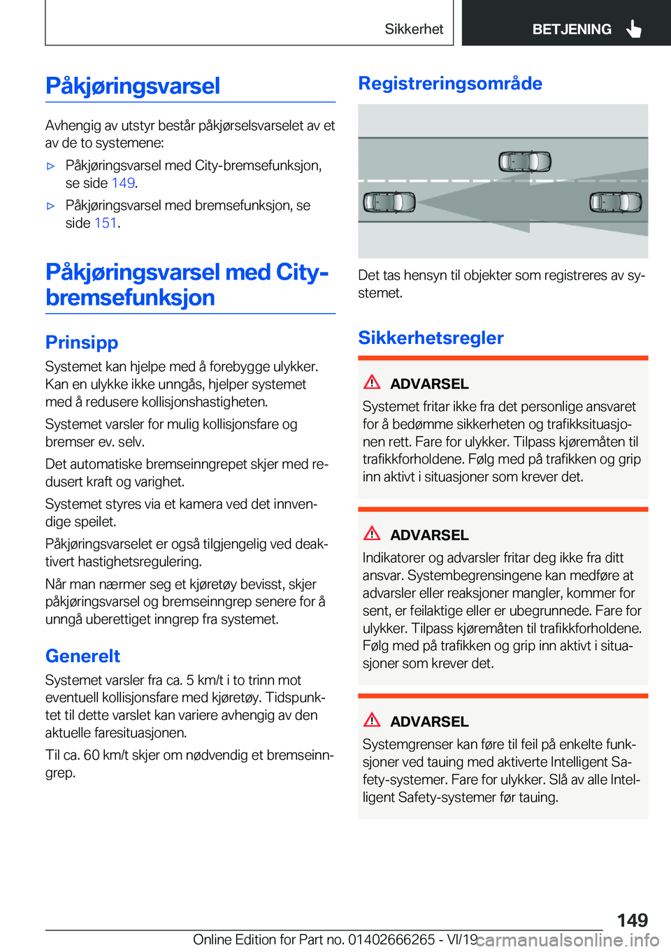 BMW 2 SERIES COUPE 2020  InstruksjonsbØker (in Norwegian) �P�å�k�j�