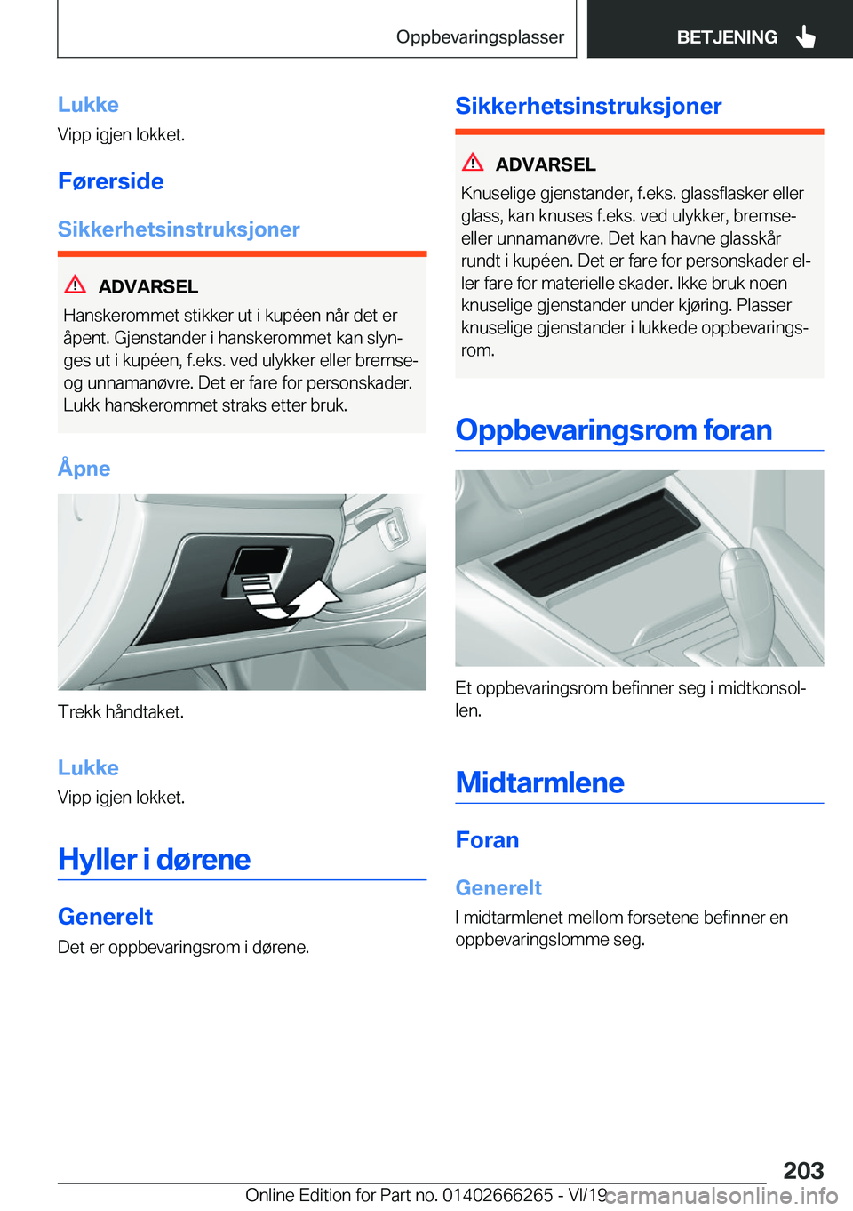 BMW 2 SERIES COUPE 2020  InstruksjonsbØker (in Norwegian) �L�u�k�k�e�V�i�p�p��i�g�j�e�n��l�o�k�k�e�t�.
�F�