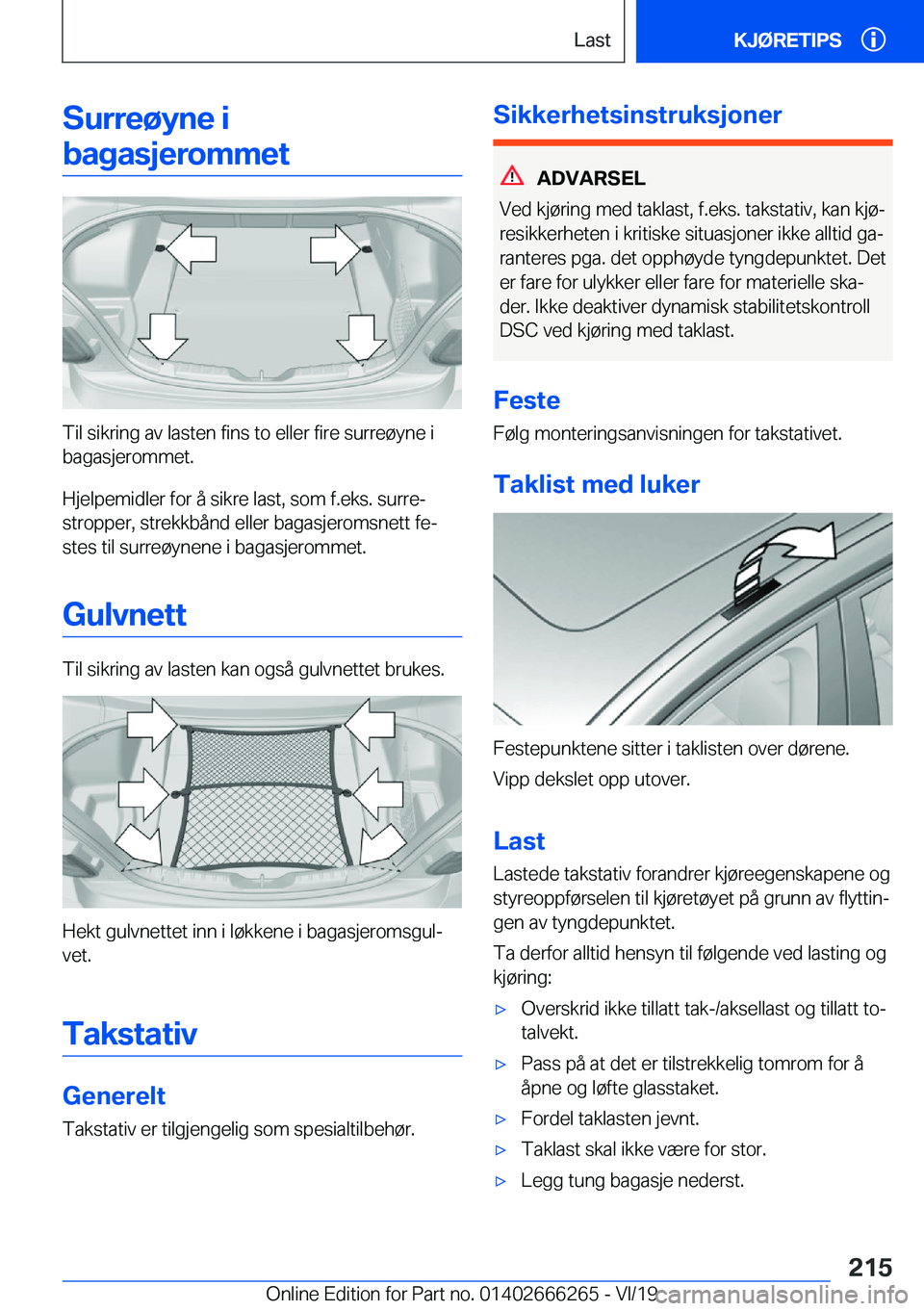 BMW 2 SERIES COUPE 2020  InstruksjonsbØker (in Norwegian) �S�u�r�r�e�