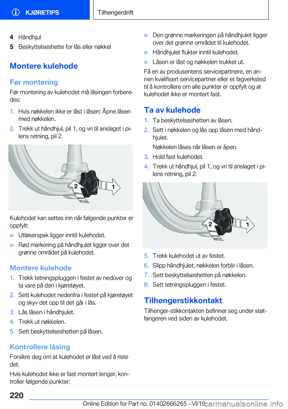 BMW 2 SERIES COUPE 2020  InstruksjonsbØker (in Norwegian) �4�H�å�n�d�h�j�u�l�5�B�e�s�k�y�t�t�e�l�s�e�s�h�e�t�t�e��f�o�r��l�å�s��e�l�l�e�r��n�