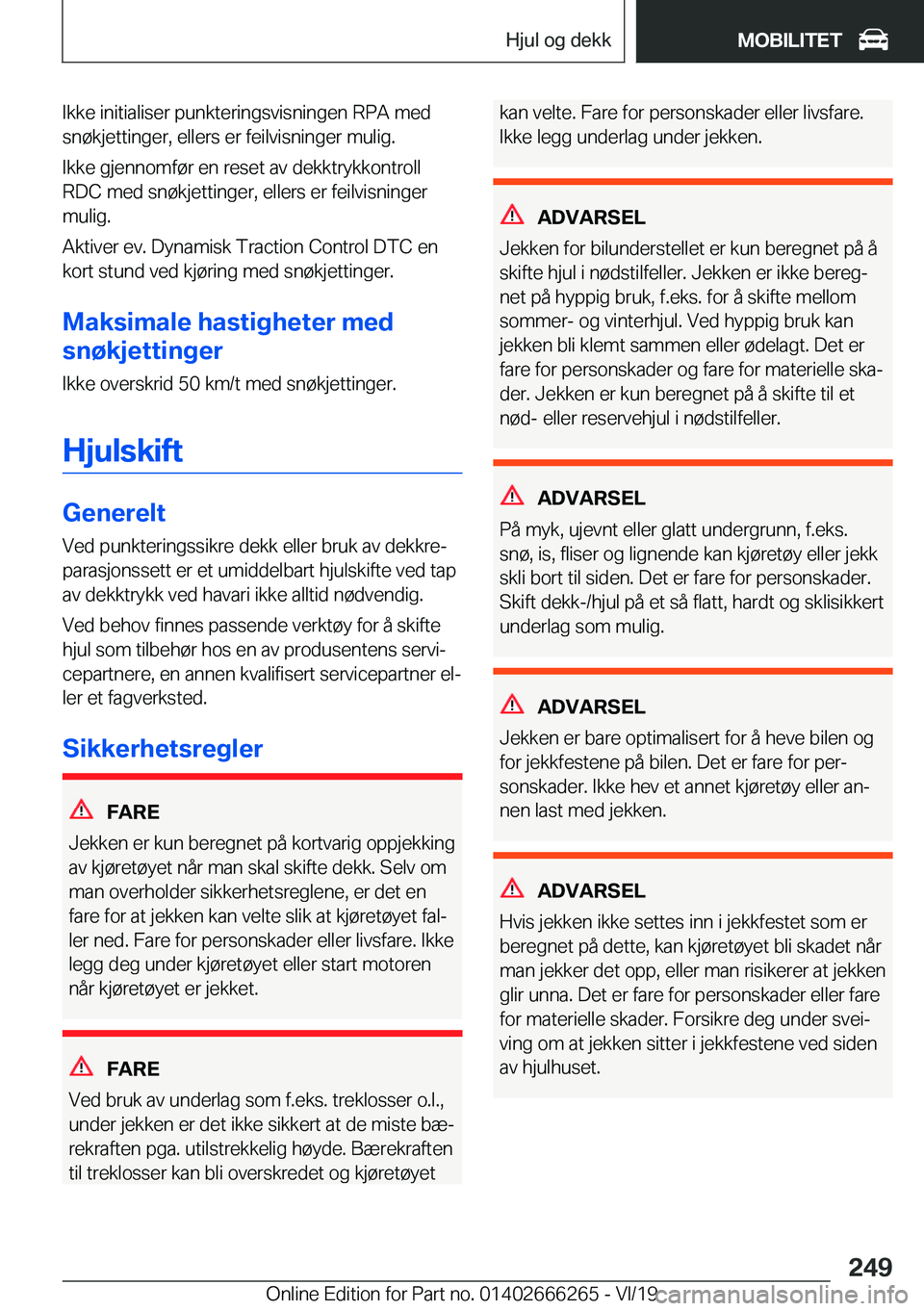 BMW 2 SERIES COUPE 2020  InstruksjonsbØker (in Norwegian) �I�k�k�e��i�n�i�t�i�a�l�i�s�e�r��p�u�n�k�t�e�r�i�n�g�s�v�i�s�n�i�n�g�e�n��R�P�A��m�e�d
�s�n�