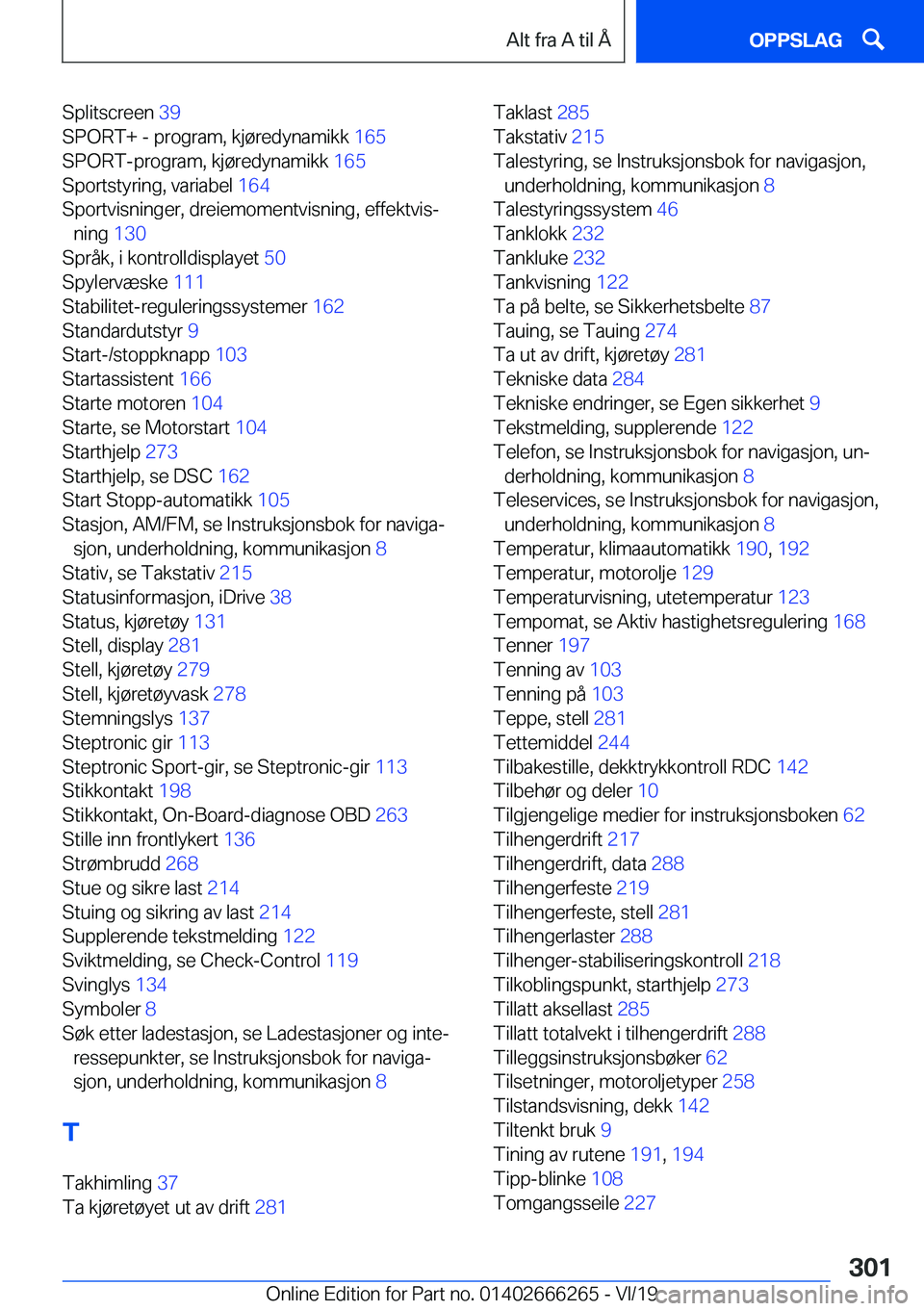 BMW 2 SERIES COUPE 2020  InstruksjonsbØker (in Norwegian) �S�p�l�i�t�s�c�r�e�e�n��3�9�
�S�P�O�R�T�+��-��p�r�o�g�r�a�m�,��k�j�