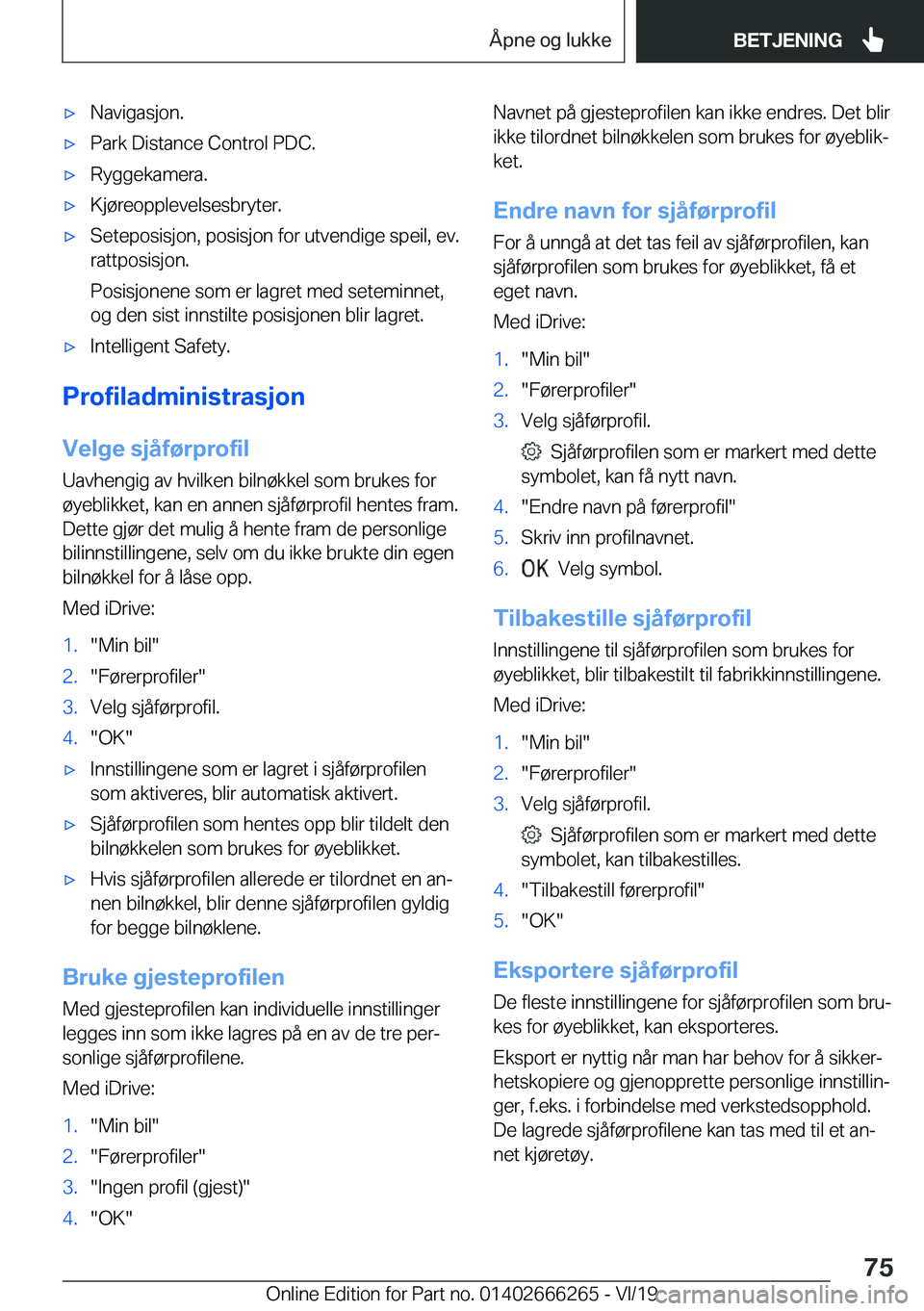 BMW 2 SERIES COUPE 2020  InstruksjonsbØker (in Norwegian) x�N�a�v�i�g�a�s�j�o�n�.x�P�a�r�k��D�i�s�t�a�n�c�e��C�o�n�t�r�o�l��P�D�C�.x�R�y�g�g�e�k�a�m�e�r�a�.x�K�j�