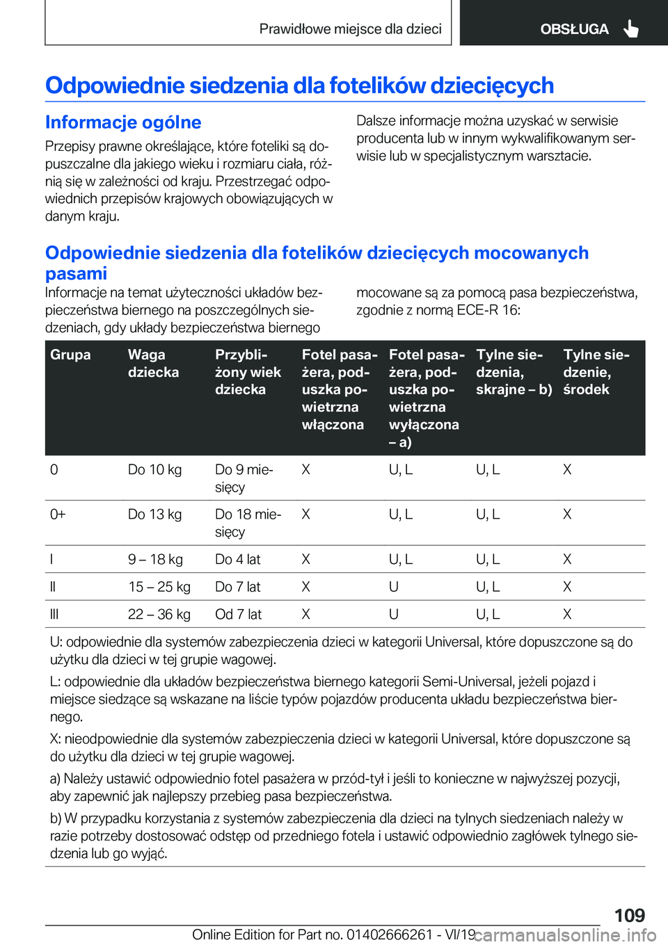 BMW 2 SERIES COUPE 2020  Instrukcja obsługi (in Polish) �O�d�p�o�w�i�e�d�n�i�e��s�i�e�d�z�e�n�i�a��d�l�a��f�o�t�e�l�i�k�