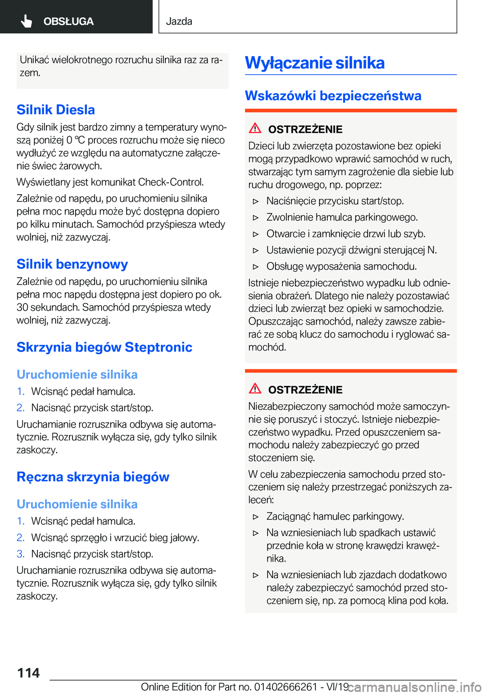 BMW 2 SERIES COUPE 2020  Instrukcja obsługi (in Polish) �U�n�i�k�a�