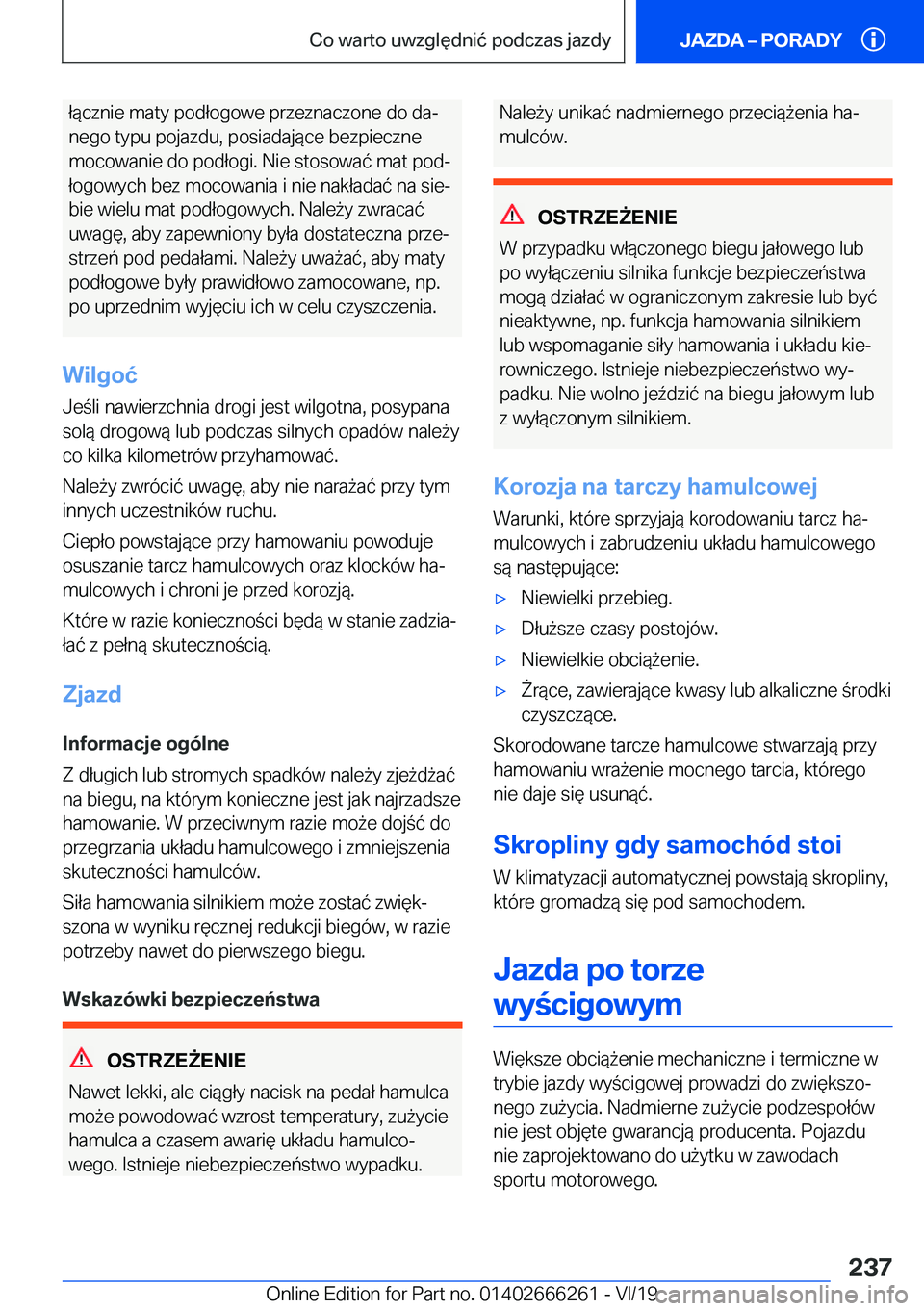 BMW 2 SERIES COUPE 2020  Instrukcja obsługi (in Polish) �ł�