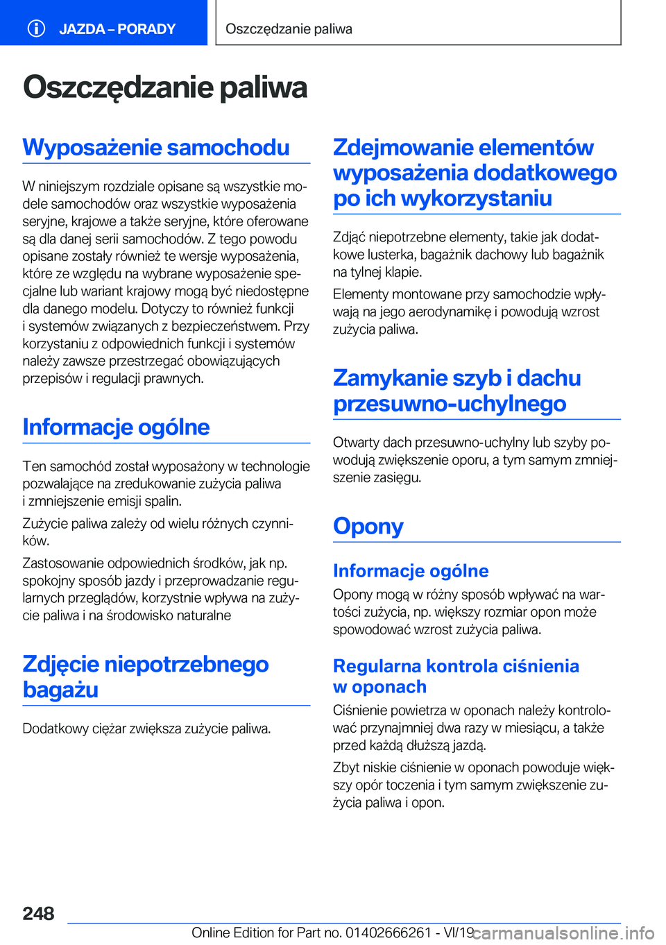 BMW 2 SERIES COUPE 2020  Instrukcja obsługi (in Polish) �O�s�z�c�z�